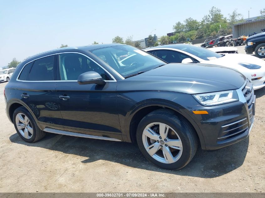 2018 Audi Q5 Premium Plus VIN: WA1BNAFY5J2002890 Lot: 39832701