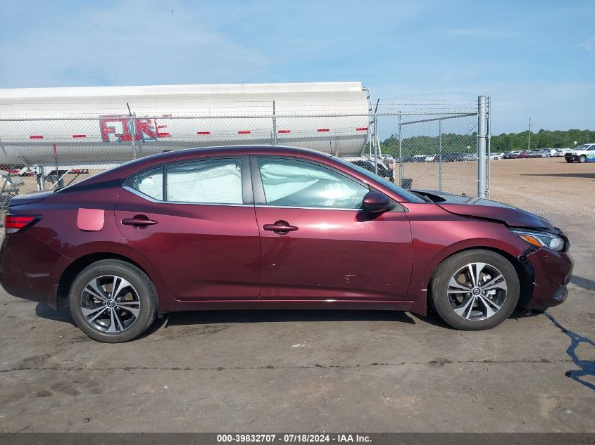 2023 Nissan Sentra Sv Xtronic Cvt VIN: 3N1AB8CV8PY268253 Lot: 39832707