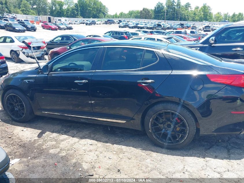 2014 Kia Optima Sx VIN: 5XXGR4A65EG322802 Lot: 39832713