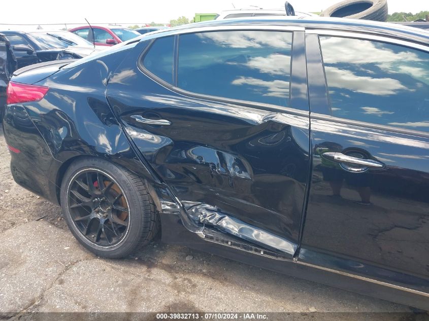 2014 Kia Optima Sx VIN: 5XXGR4A65EG322802 Lot: 39832713