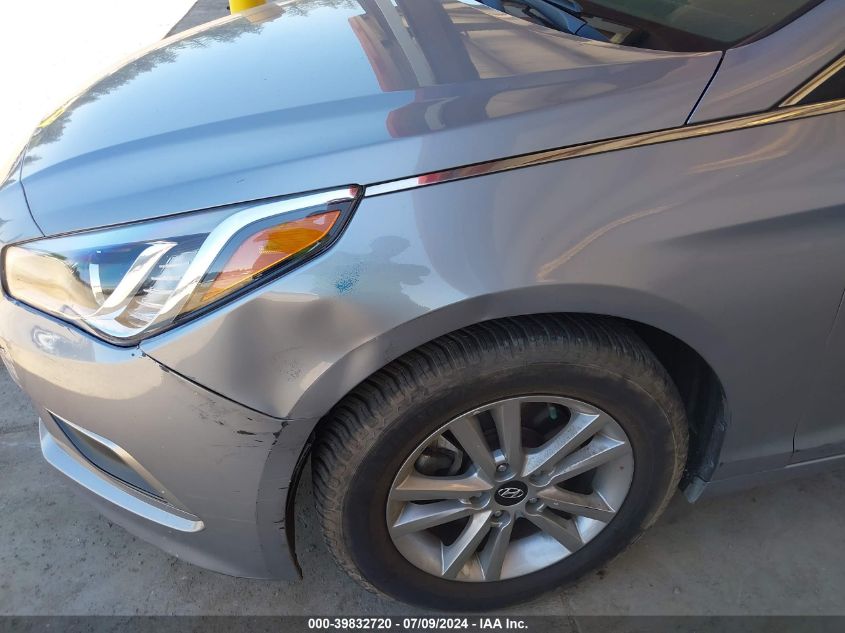 2016 Hyundai Sonata Se VIN: 5NPE24AFXGH358777 Lot: 39832720