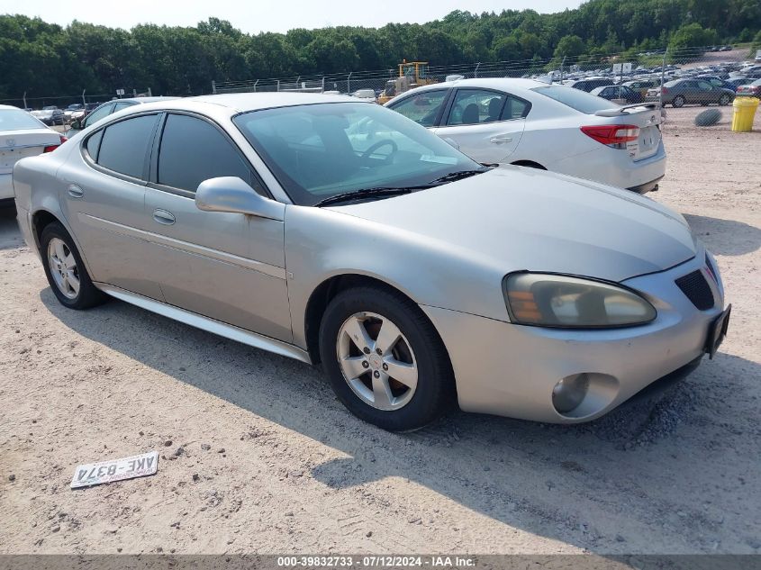 2008 Pontiac Grand Prix VIN: 2G2WP552981119215 Lot: 39832733