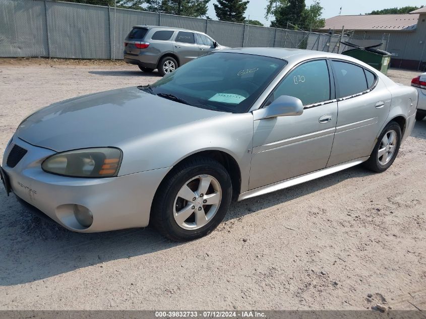 2008 Pontiac Grand Prix VIN: 2G2WP552981119215 Lot: 39832733