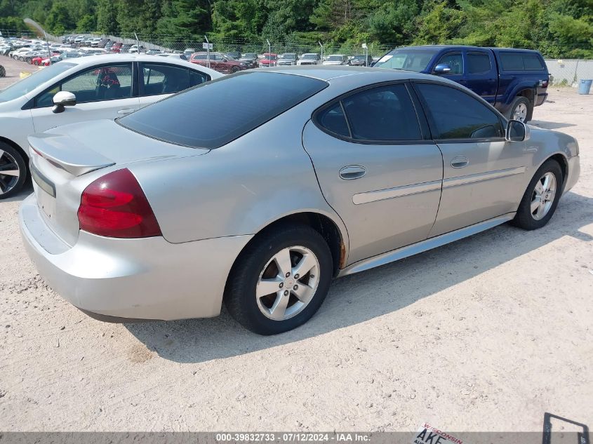 2008 Pontiac Grand Prix VIN: 2G2WP552981119215 Lot: 39832733