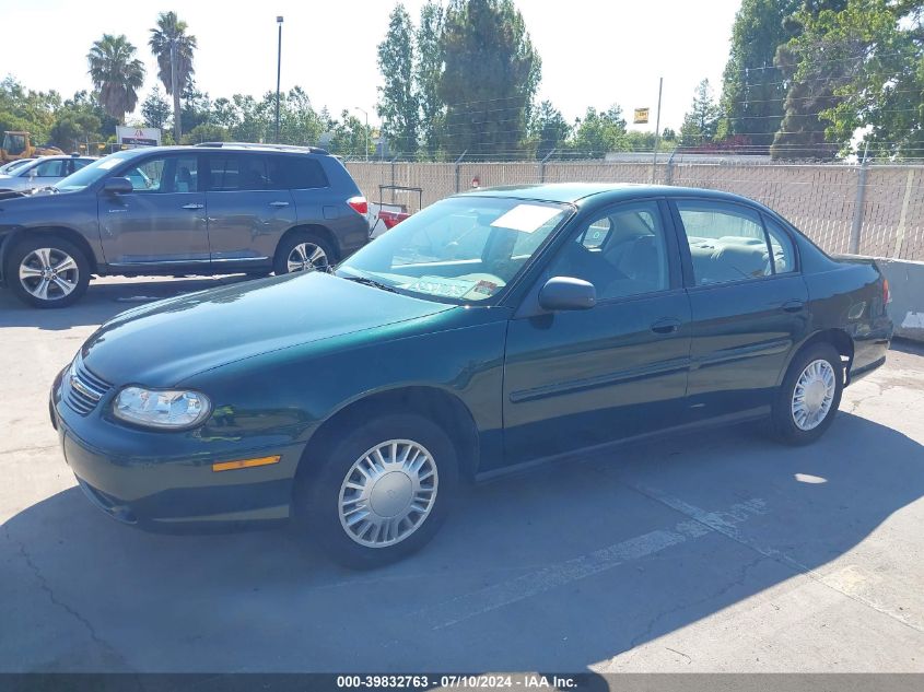 2002 Chevrolet Malibu VIN: 1G1ND52J62M677202 Lot: 39832763