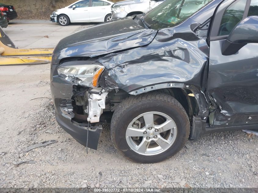 2016 Chevrolet Trax 1Ls VIN: 3GNCJNSB7GL263466 Lot: 39832772