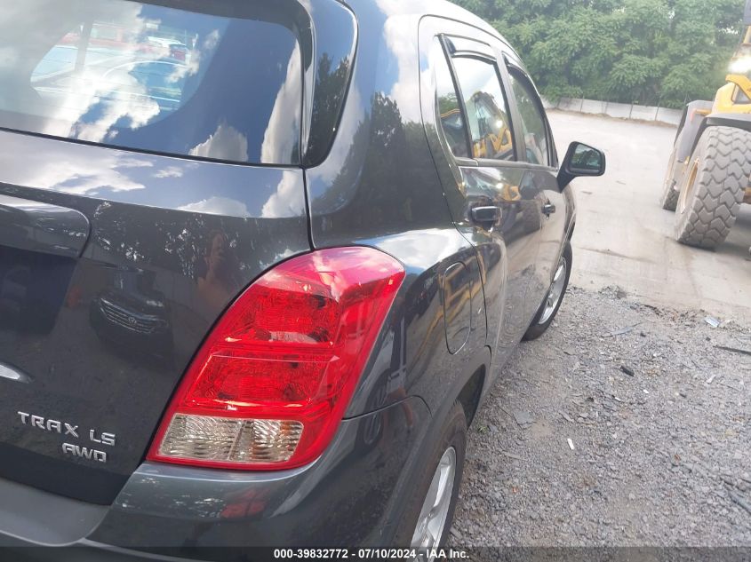 2016 Chevrolet Trax 1Ls VIN: 3GNCJNSB7GL263466 Lot: 39832772