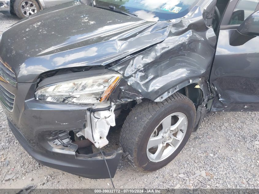 2016 Chevrolet Trax 1Ls VIN: 3GNCJNSB7GL263466 Lot: 39832772