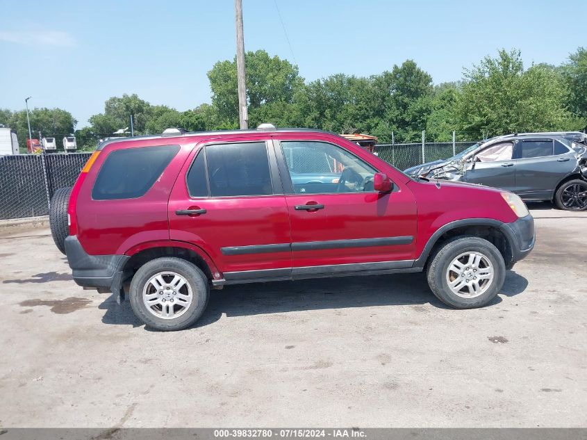 2004 Honda Cr-V Ex VIN: JHLRD78864C007685 Lot: 39832780