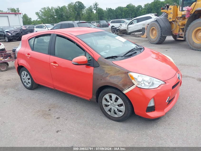 2012 Toyota Prius C Two VIN: JTDKDTB32C1013918 Lot: 39832791