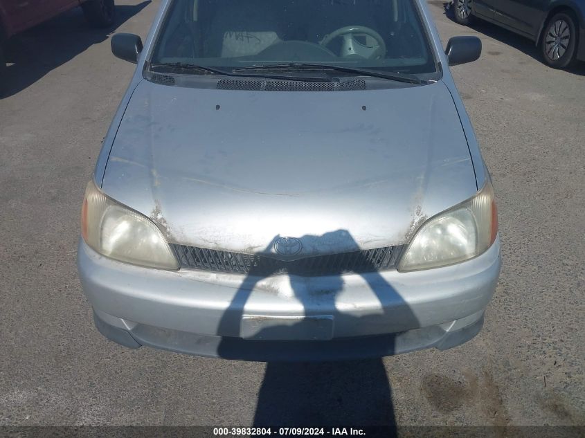 2001 Toyota Echo VIN: JTDBT123010144419 Lot: 39832804