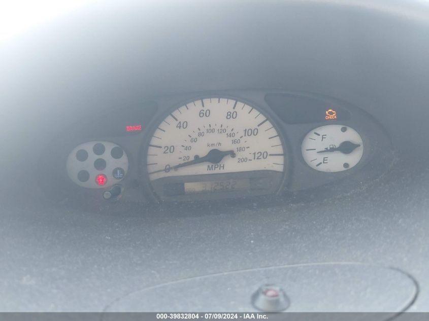 2001 Toyota Echo VIN: JTDBT123010144419 Lot: 39832804