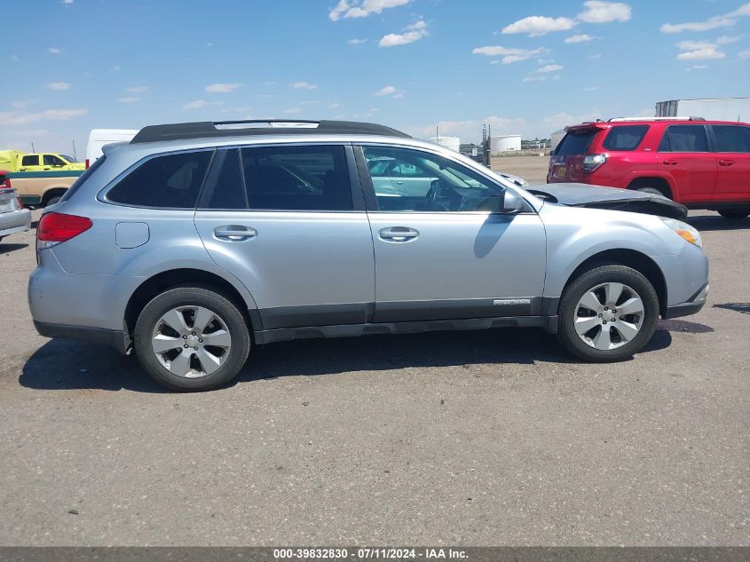 2012 Subaru Outback 2.5I Premium VIN: 4S4BRCGC0C3249087 Lot: 39832830