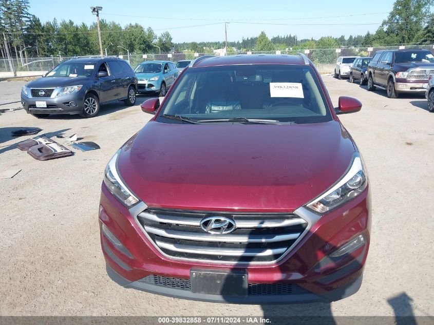 2018 Hyundai Tucson Sel VIN: KM8J3CA41JU625804 Lot: 39832858