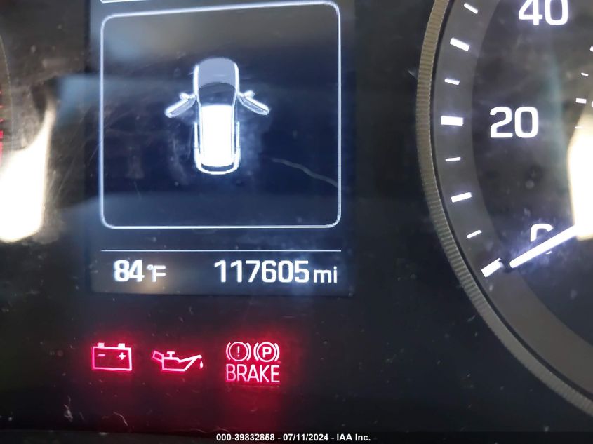 2018 Hyundai Tucson Sel VIN: KM8J3CA41JU625804 Lot: 39832858