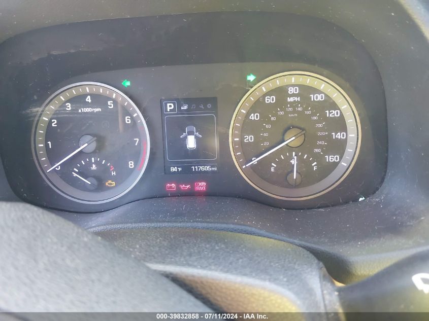 2018 Hyundai Tucson Sel VIN: KM8J3CA41JU625804 Lot: 39832858