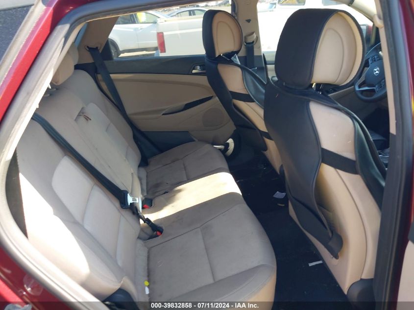 2018 Hyundai Tucson Sel VIN: KM8J3CA41JU625804 Lot: 39832858