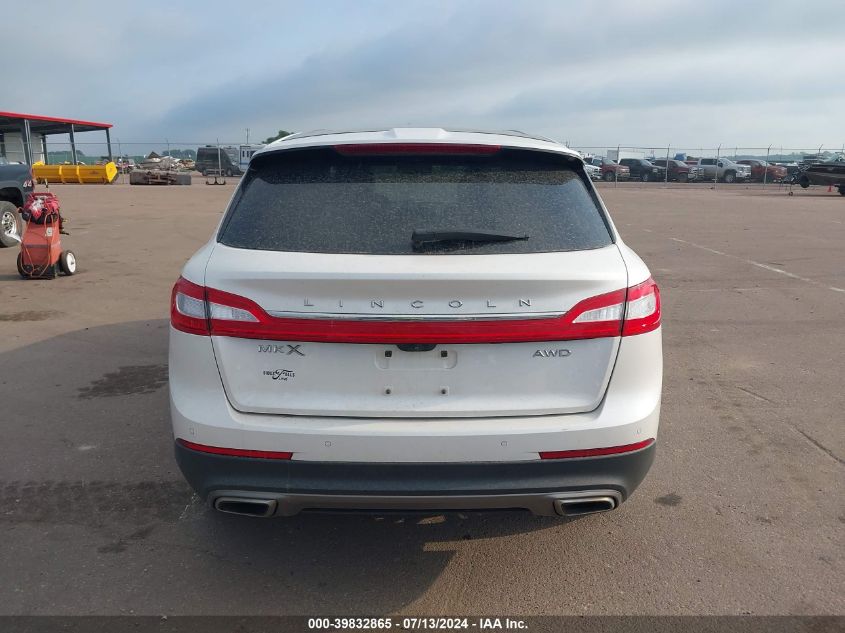 2018 Lincoln Mkx Reserve VIN: 2LMPJ8LR2JBL20439 Lot: 39832865