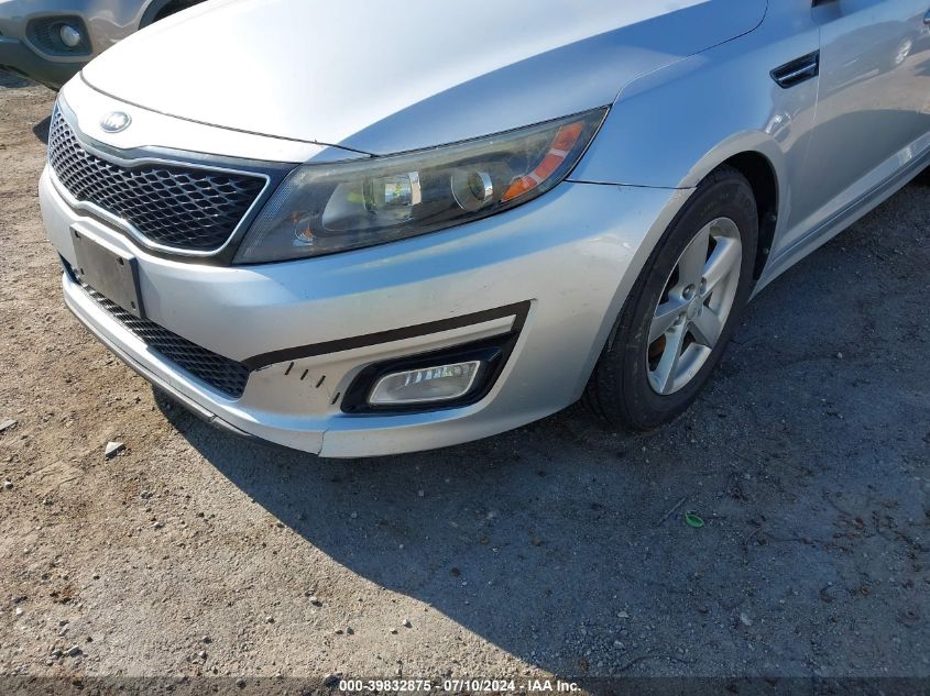 2015 Kia Optima Lx VIN: 5XXGM4A72FG486825 Lot: 39832875