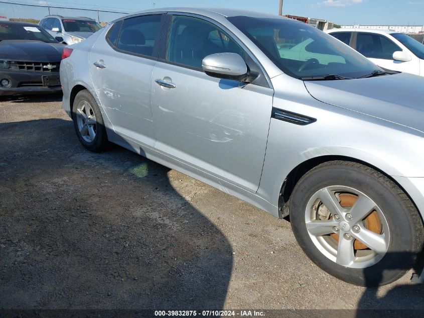 2015 Kia Optima Lx VIN: 5XXGM4A72FG486825 Lot: 39832875