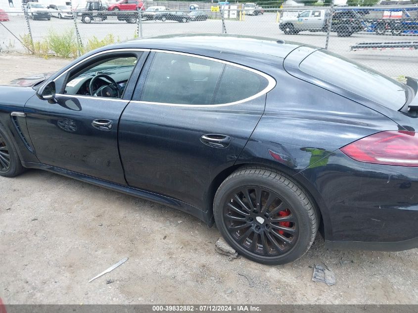 2014 PORSCHE PANAMERA 4S - WP0AB2A75EL055961