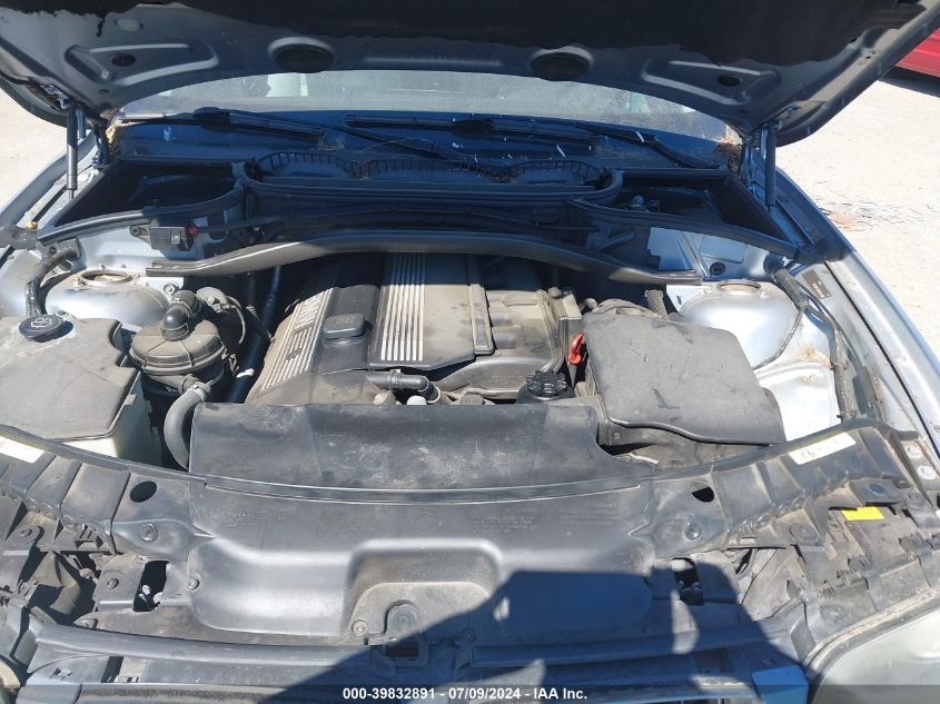 2006 BMW X3 3.0I VIN: WBXPA93446WG80561 Lot: 39832891