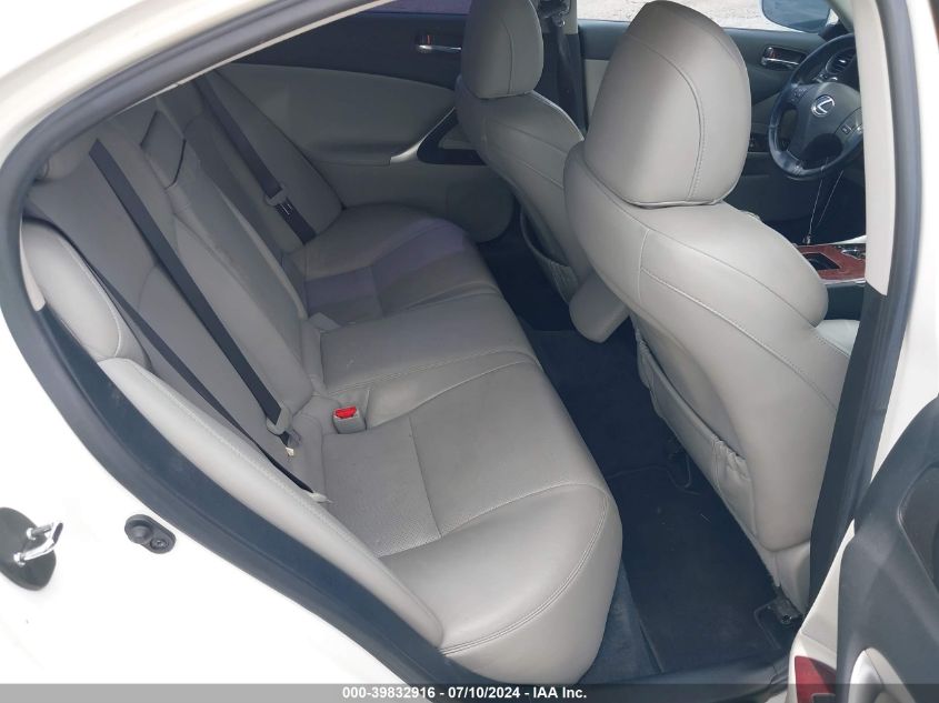 2008 Lexus Is 250 VIN: JTHBK262185070434 Lot: 39832916