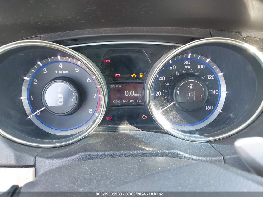 2013 Hyundai Sonata Limited 2.0T VIN: 5NPEC4AB6DH575927 Lot: 39832938