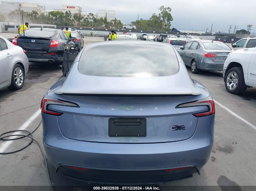 2024 Tesla Model 3 VIN: 5YJ3E1ET5RF788490 Lot: 39832939