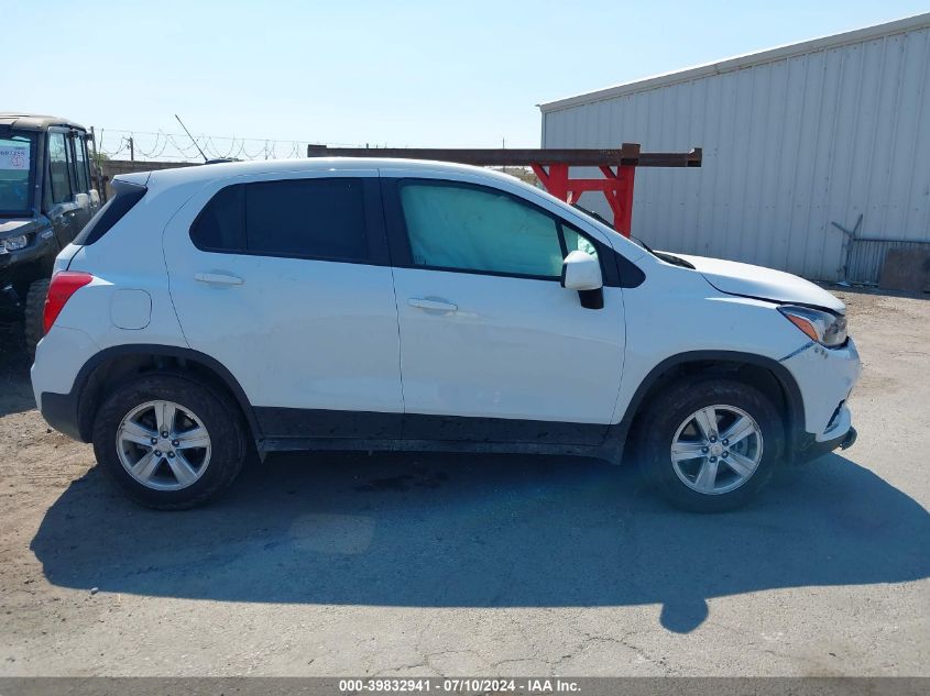 2022 Chevrolet Trax Awd Ls VIN: KL7CJNSM3NB549238 Lot: 39832941