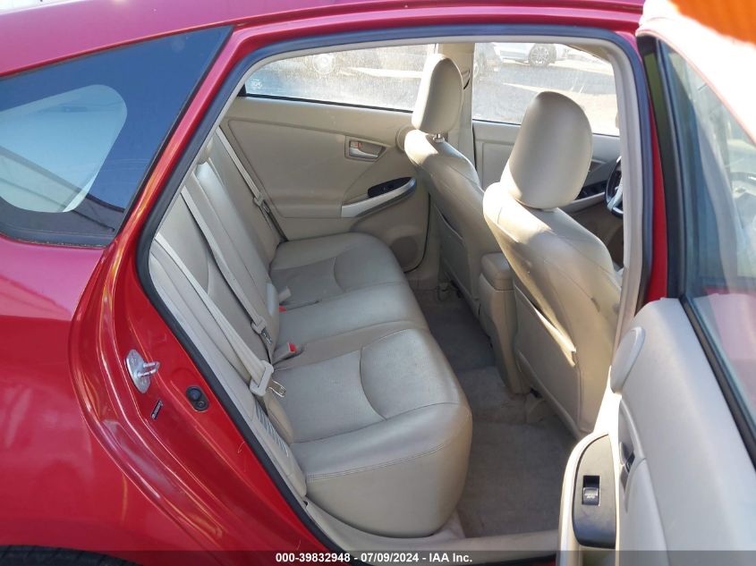 2010 Toyota Prius Ii/Iii/Iv/V/I VIN: JTDKN3DU8A0029630 Lot: 39832948