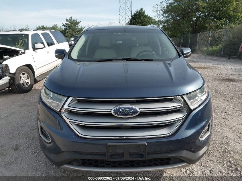 2017 Ford Edge Titanium VIN: 2FMPK4K96HBC35536 Lot: 39832962