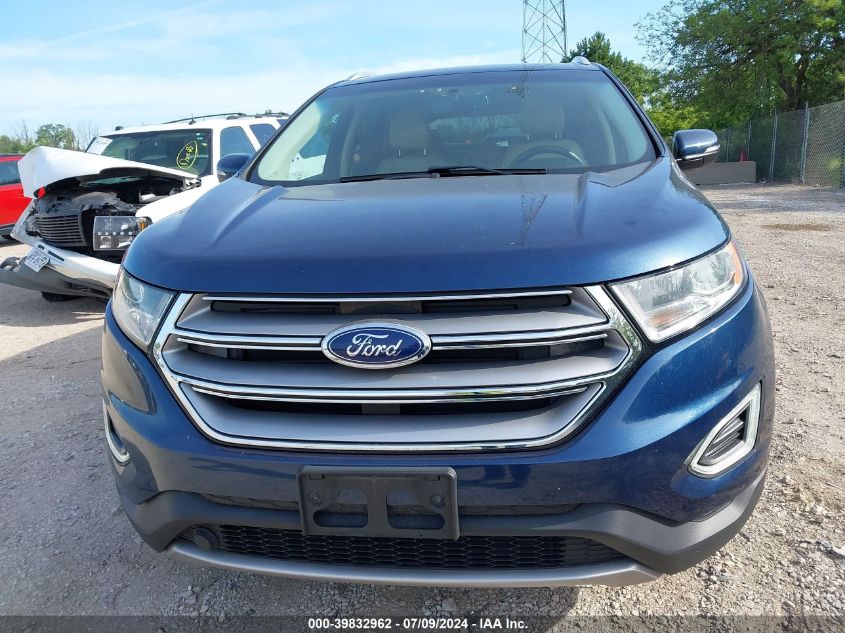 2017 Ford Edge Titanium VIN: 2FMPK4K96HBC35536 Lot: 39832962