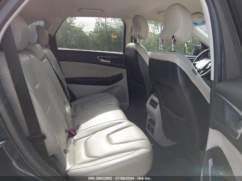 2017 Ford Edge Titanium VIN: 2FMPK4K96HBC35536 Lot: 39832962