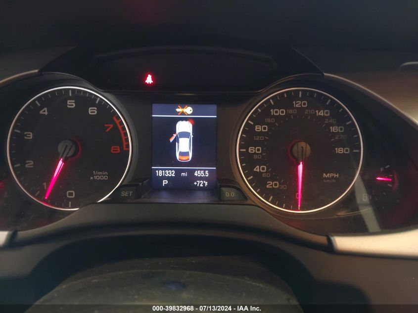 2009 Audi A4 3.2 Premium Plus VIN: WAUMK98K59A131810 Lot: 39832968