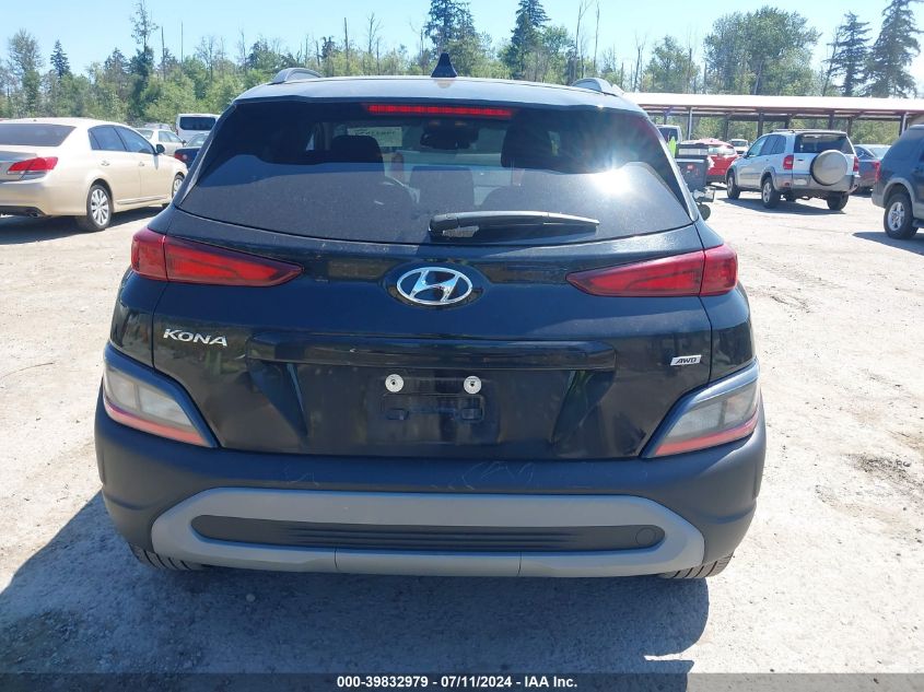 2023 Hyundai Kona Sel VIN: KM8K6CAB9PU990167 Lot: 39832979