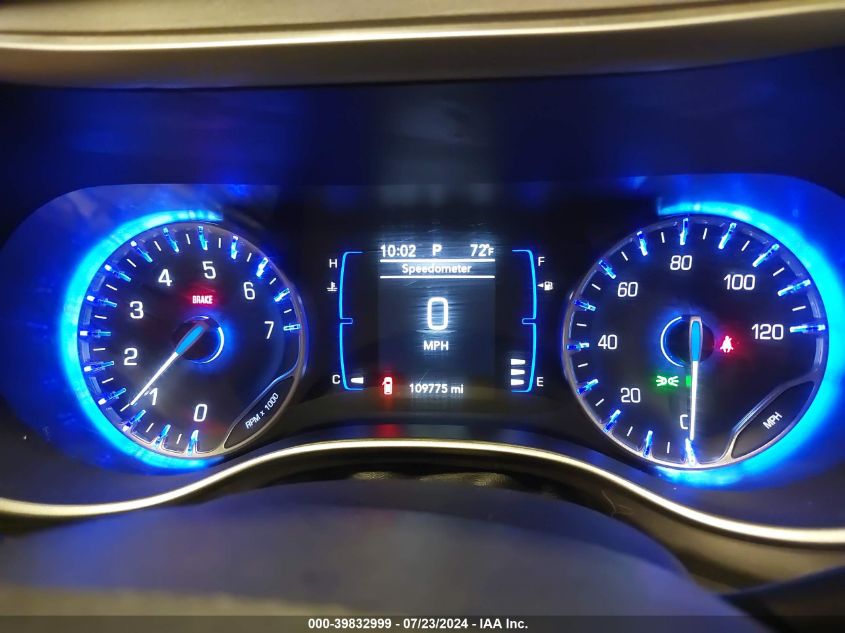 VIN 2C4RC1BG9LR277030 2020 CHRYSLER PACIFICA TOURING L