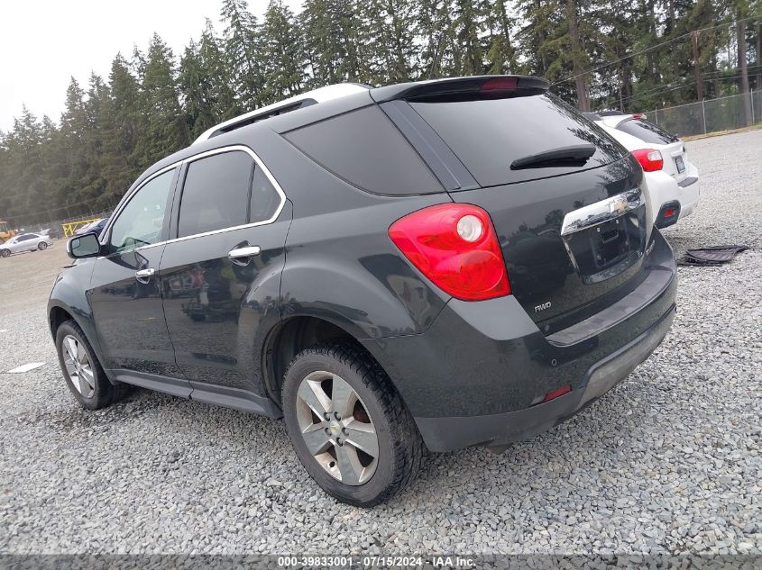 2013 Chevrolet Equinox Ltz VIN: 2GNFLGEK3D6247330 Lot: 39833001