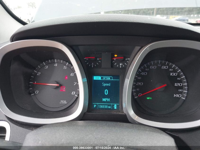 2013 Chevrolet Equinox Ltz VIN: 2GNFLGEK3D6247330 Lot: 39833001