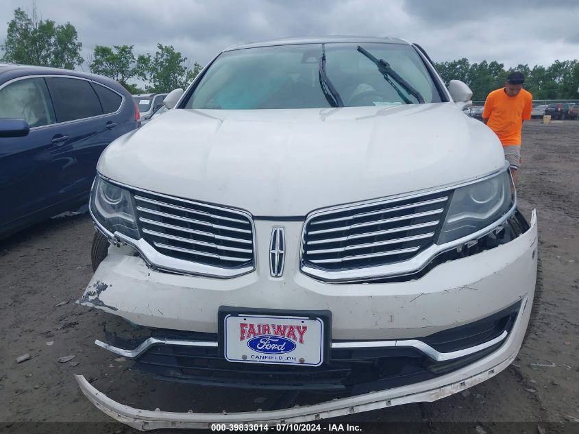 2017 Lincoln Mkx Reserve VIN: 2LMPJ8LP5HBL14501 Lot: 39833014