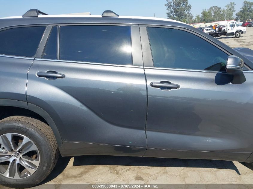 2024 Toyota Highlander Xle VIN: 5TDKDRAH3RS049984 Lot: 39833043