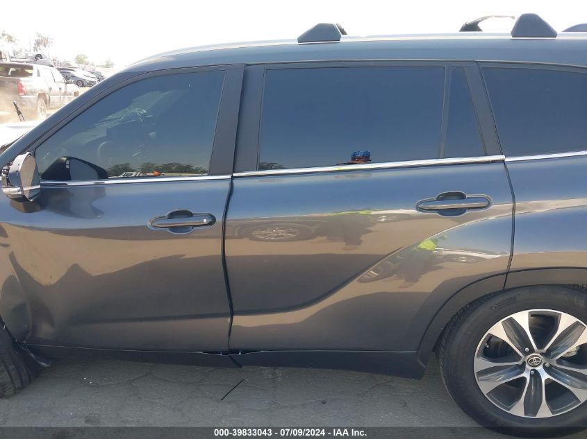 2024 Toyota Highlander Xle VIN: 5TDKDRAH3RS049984 Lot: 39833043