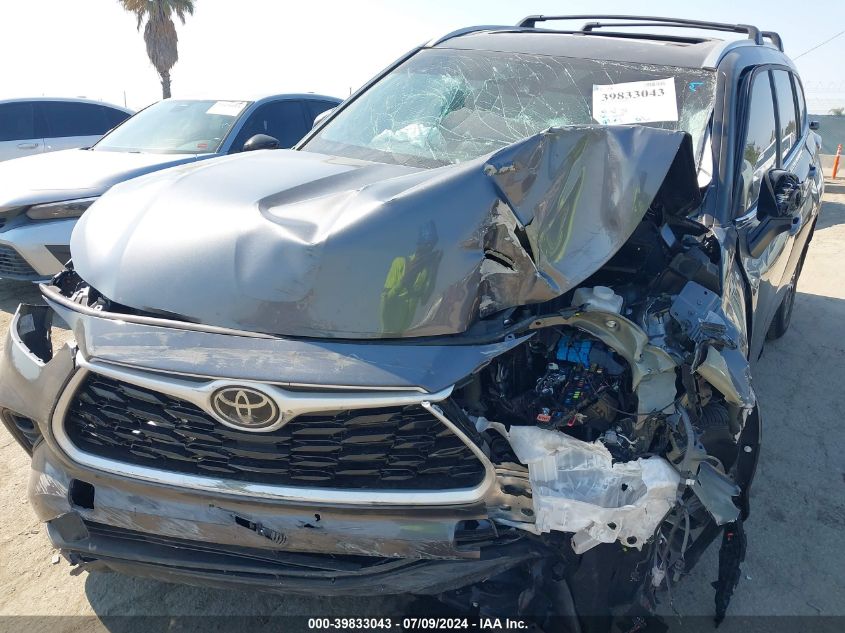 2024 Toyota Highlander Xle VIN: 5TDKDRAH3RS049984 Lot: 39833043