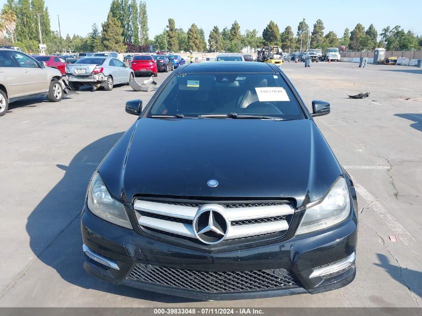 2012 Mercedes-Benz C 350 Sport VIN: WDDGJ5HB3CF737201 Lot: 39833048