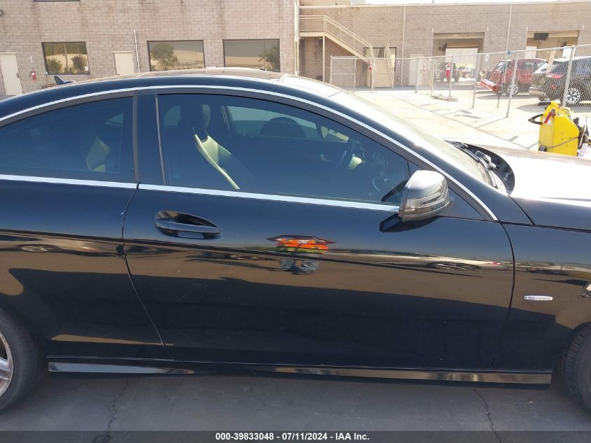 2012 Mercedes-Benz C 350 Sport VIN: WDDGJ5HB3CF737201 Lot: 39833048