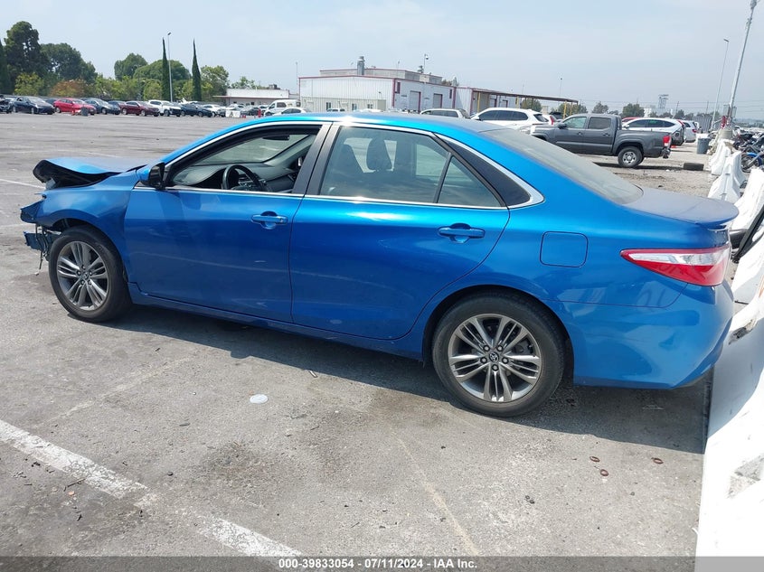 2017 Toyota Camry Se VIN: 4T1BF1FK0HU773444 Lot: 39833054