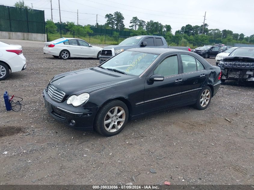 WDBRF92H17F881598 | 2007 MERCEDES-BENZ C 280