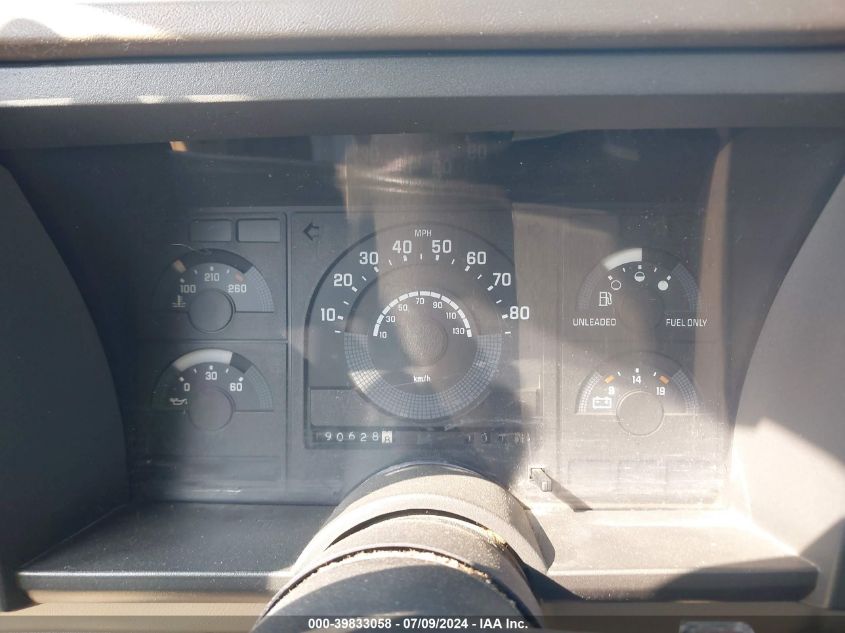 1991 GMC Sierra C1500 VIN: 1GTDC14Z3MZ526499 Lot: 39833058