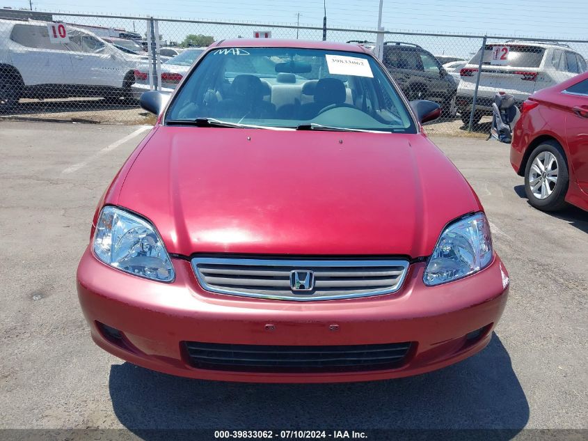 1999 Honda Civic Lx VIN: 1HGEJ667XXL034399 Lot: 39833062