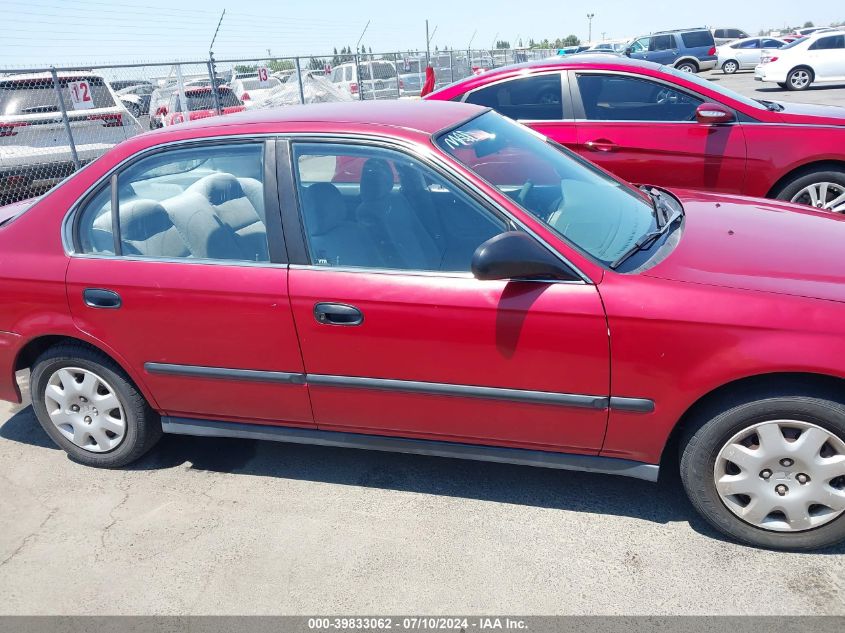 1999 Honda Civic Lx VIN: 1HGEJ667XXL034399 Lot: 39833062